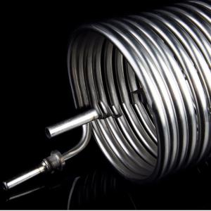 China R134a Tube Evaporator Refrigeration Coil Seamless Stainless Steel factory