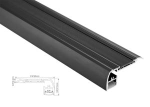 China Surface-mounted lights LED Linear lighting Aluminum Profile Black Series factory