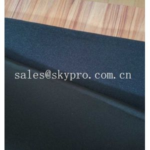 Fade Resistant Breathable Neoprene Fabric Roll Double - Sided Polyester Knitted