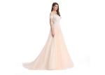 Fishtail Long Party Prom Vintage Lace Dress Shining Beaded Sexy V - Neck See
