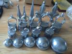 Polished Surface Chain Link Fence Fittings Aluminum Die Cast Fence Cap
