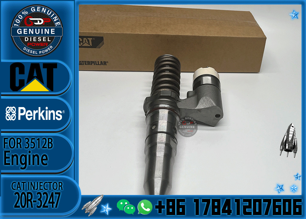 Cat 3516C 3512C Engine Injector diesel common Rail Fuel Injector 392-0225 20R-3247 for Caterpillar 3920225 20R3247