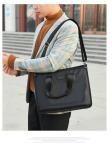 Office Best Briefcase Custom Logo For 14 / 18 / 22 Inch Hp Male Laptop Messenger
