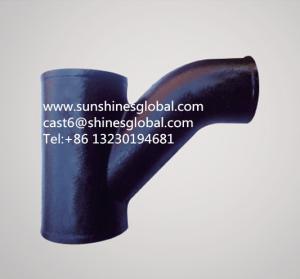 China ASTM A888 Cast Iron Soil Pipe Fitings/CISPI301 Cast Iron Fittings factory