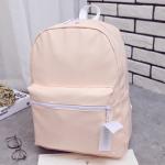simple pu pink backpack with laptop bags wonderfu work