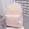 Buy cheap simple pu pink backpack with laptop bags wonderfu work from wholesalers