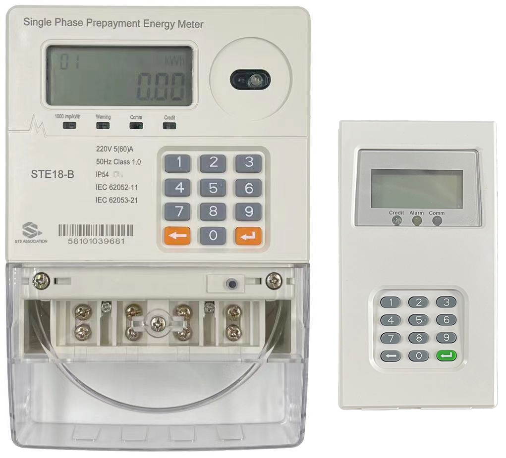 China Convenient and Accurate Smart Split Prepaid Electricity Meter for Energy Management on sale