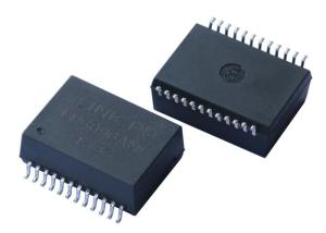 China Gigabit Ethernet Transformer POE / POE+ 802.3af , 802.3at 10/100/1000 LP6096ANL factory