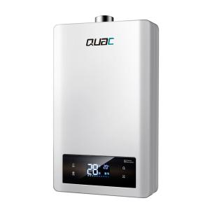 China 110V-380V Constant Temperature Gas Water Heater White Stainless Steel factory