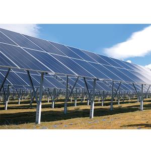 China Hot-dip Galvanized Steel Photovoltaic Mounting System Ground Solar Bracket System factory