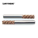 4 Flute Square Solid Carbide End Mills 6mm Tungsten Milling Cutter CNC Router