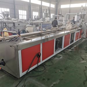 China Customizable 300mm PVC WPC wall panel extrusion line as Requirement factory