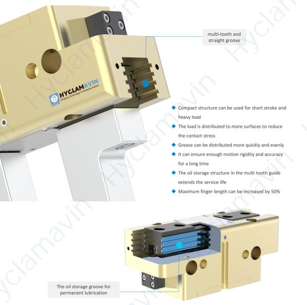 Adjustable Compact Pneumatic Parallel Grippers for Heavy Casting Transportation