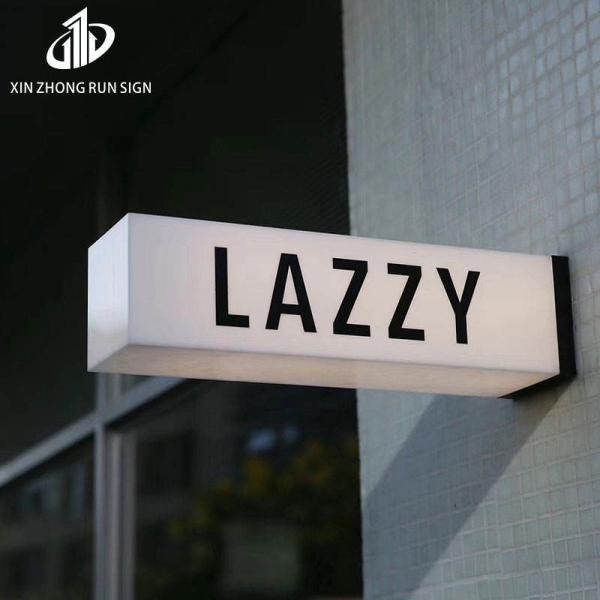 Store front personalised letter logo acrylic illuminate3d letter led backlit