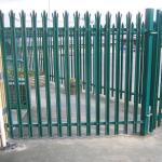 European Style PVC Coated Mesh Metal Palisade Fencing H 1800mm-3000mm