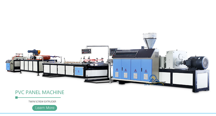 HSJZ-65/132 Multifunctional 37kW Conical Twin Screw Extruder PVC