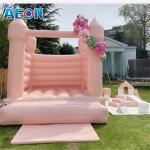 White bounce house commercial balloon bounce house white wedding bouncer jumping