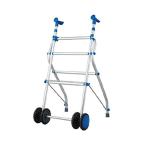 2 Wheels Aluminum Medical Folding Rollator Walker