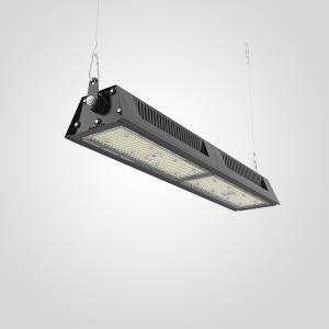 China Aluminum Alloy LED Linear High Bay 5000K 480W RAL 9017 Black factory