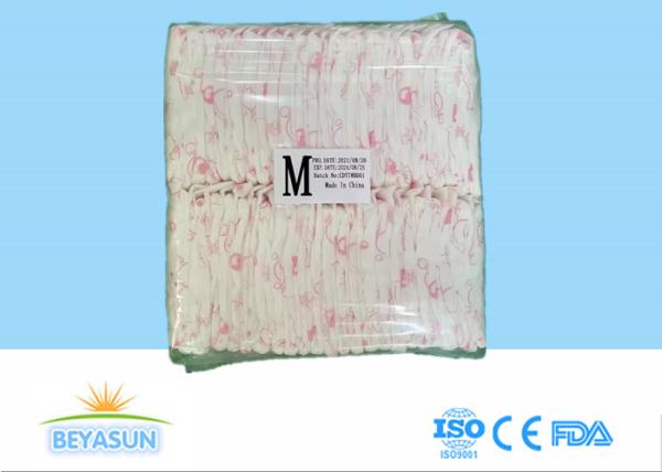 Cotton Baby Diapers Baby Products Printed Leak Guard Inspection High Absorption
