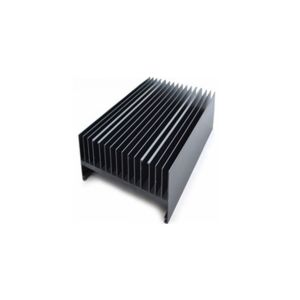 China Anodizing Finishing Aluminium Extrusion Profile Black For Heat Sink factory