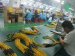 24 Cores MTP Trunk Cable Fiber Optic Jumper for Data Center FTTX PVC Customizabl