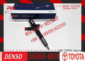 China 295050-0070 diesel fuel injector nozzle 295050 0070 23670-30380 diesel rail injector 295050 0070 for Toyota factory