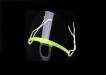 Anti Fog Blue Holder Transparent Plastic Face Mask For Food Service