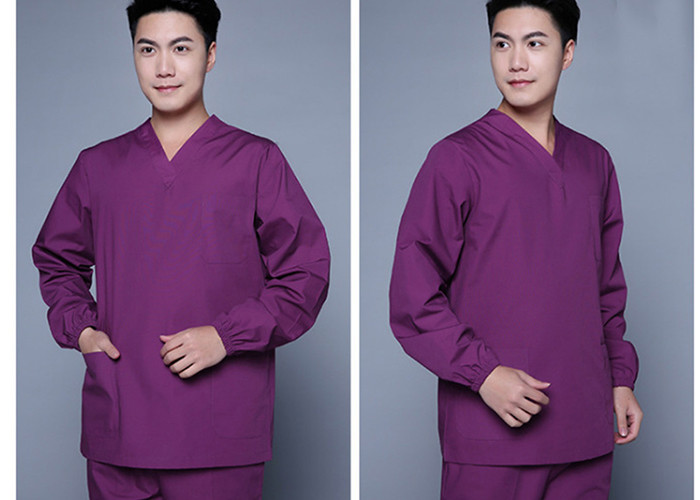 Reinforced pure cotton protective clothing Medical high-quality surgical gown