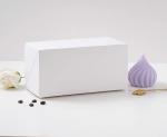 White Square Bakery cake folding carton Sturdy Elegant for Cake Presentation