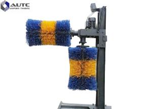 China Hard Plastic Cattle Scratching Brush Double Electric Auto Rotating Dairy factory