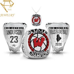 China Sports Teams Embassed Necklace Championship Pendant factory
