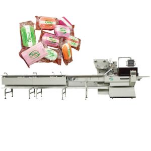 Width 450mm Automatic Soap Wrapping Machine For Large Scale Soap Production