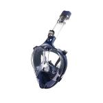 180 Degree Panoramic Viewing Shatterproof Diving Snorkel Mask Silicone