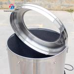 Desktop Fruit And Vegetable Peeler Machine Potato Barrel Peeling Equipment