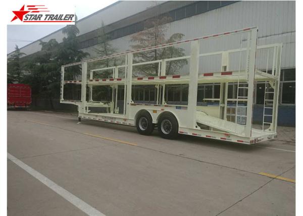 4-8 Vehicle Hydraulic Car Carrier Trailer Heavy Duty And Extra Durability