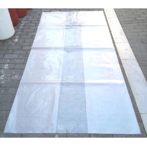 China Customized Square Bottom or Side Guesst Plastic Protective Pallet Covers, 4 Mil Dust proof Clear Pallet Covers, BAGPLAST on sale