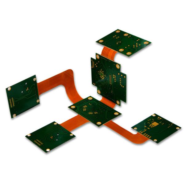 Professional 8 Layer Rigid Flex PCB / Multilayer Printed Board Aluminium