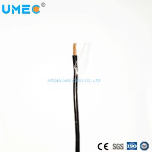 China Solid Strand Copper Conductor High Temperature Nylon Coated Thhn Thwn Building Cable Wire factory
