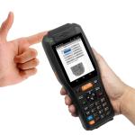 4GB Industrial Barcode Scanner 7.4V 3400mAH Lithium Battery With Thermal Printer