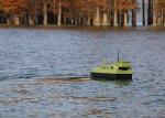 350m remote control carp fishing bait boat GPS Green Upper Hull Color