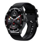 Smart Watch HD Display Stainless Steel Body BT Call Voice Assistant Round