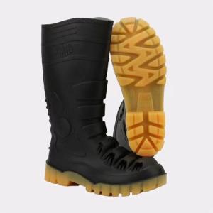 China UK2 - 13 PVC Industrial Safety Gumboots With Steel Toe Cap Metatarsal Protection factory