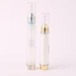 Plastic Syringe Airless Bottle 10ml 15ml Empty Airless Cosmetic Serum Pump