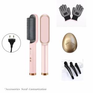 China Professional Smoothing And Styling Electric Comb Intelligent Temperature Control Design For Travel factory
