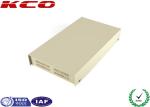 ODF Metal FTTH Fiber Optic Termination Box 24 Cores 55dB Return Loss
