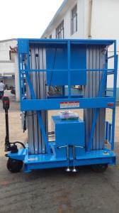 China Easy Operated Double Column Hydraulic Lift Table factory
