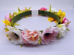 China Girls Elastic Flower Hair Accessory Head Band Multicolor Durable factory