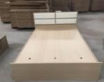 bedroom furniture space saving simple design wooden box bed