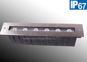 China 18w Rgb Rectangular Underground Lighting Fixtures Patio Eco - Friendly factory